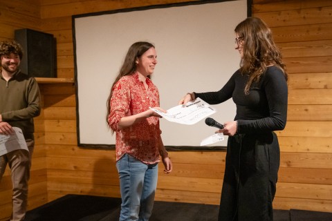 MCQST 2024 - Poster Prize Announcement at Sonnenkopfhütte