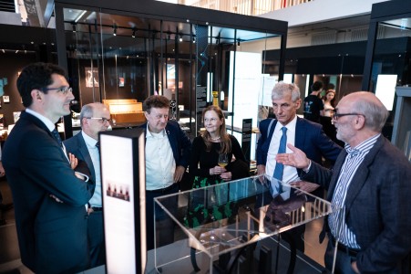 Opening Photos from the opening event of the Light & Matter exhibition