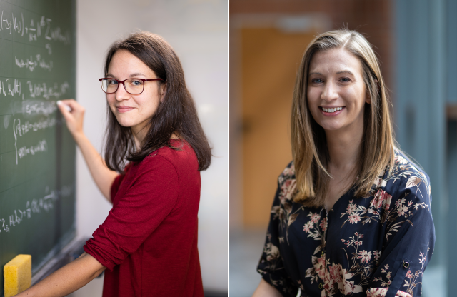 Female researchers recognized for their contributions to theoretical quantum physics. 